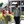 Two students walking from the Library