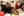 La Sierra student Kenneth Miranda, left, and Collett Elementary second-grader Daniel Puente pose with Santa, played by La Sierra University senior Allen Miranda.