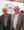 Brothers Murray, left, and Bernard Brandstater at an art opening in February 2019 for the Brandstater Gallery.
