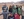 La Sierra University students spent a chilly spring break helping build a home in Navajoland for the Fowler family. LSU student Nicosan Santillana (front, second from left) recently talked about her experiences working on the project. Fowler children Morgan (front, left) and Nehemiah (back, fourth from left) are pictured in the group above.