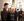people at gallery reception
