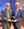 Richard Hart, left, president of Loma Linda University Health with Weniger awardee Lowell Cooper.