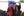 Larry Geraty takes a photo with a graduate in 2004 during Geraty's tenure as university president.