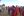 Dennis Hansberger walks with tribesmen in Kenya.