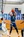 Golden Eagles forward and graduate student David Odinigwe aims for the hoop during a semi-final tounrament game.