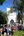 Students exit the La Sierra University Church following convocation, on their way to the Dining Commons.