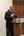Archaeologist Larry Herr performs his recorder rendition of his composition, 'Umayri&nbsp;Blues during the Jordanian banquet.