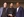 Left to right, Zapara School of Business Associate Dean Gary Chartier, Brian Wright, and Dean John Thomas.