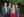 Alina Tolan, second from right, with her husband, Victor, left, and their two children in 2019 during their son's graduation from La Sierra University. Their daughter is also an alumnus. (Photo: Natan Vigna)